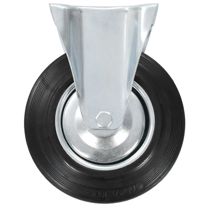 Berkfield 16 pcs Fixed Casters 200 mm