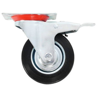 Berkfield 32 pcs Swivel Casters 100 mm