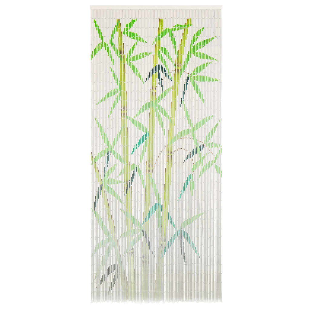 Berkfield Insect Door Curtain Bamboo 90x200 cm