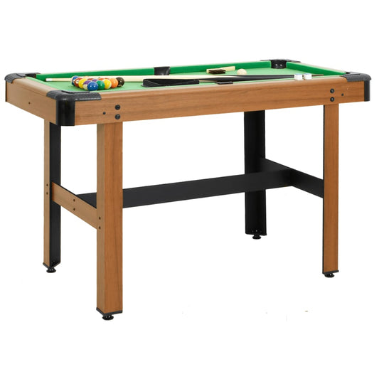 Berkfield 4 Feet Billiard Table 122x61x76 cm Brown