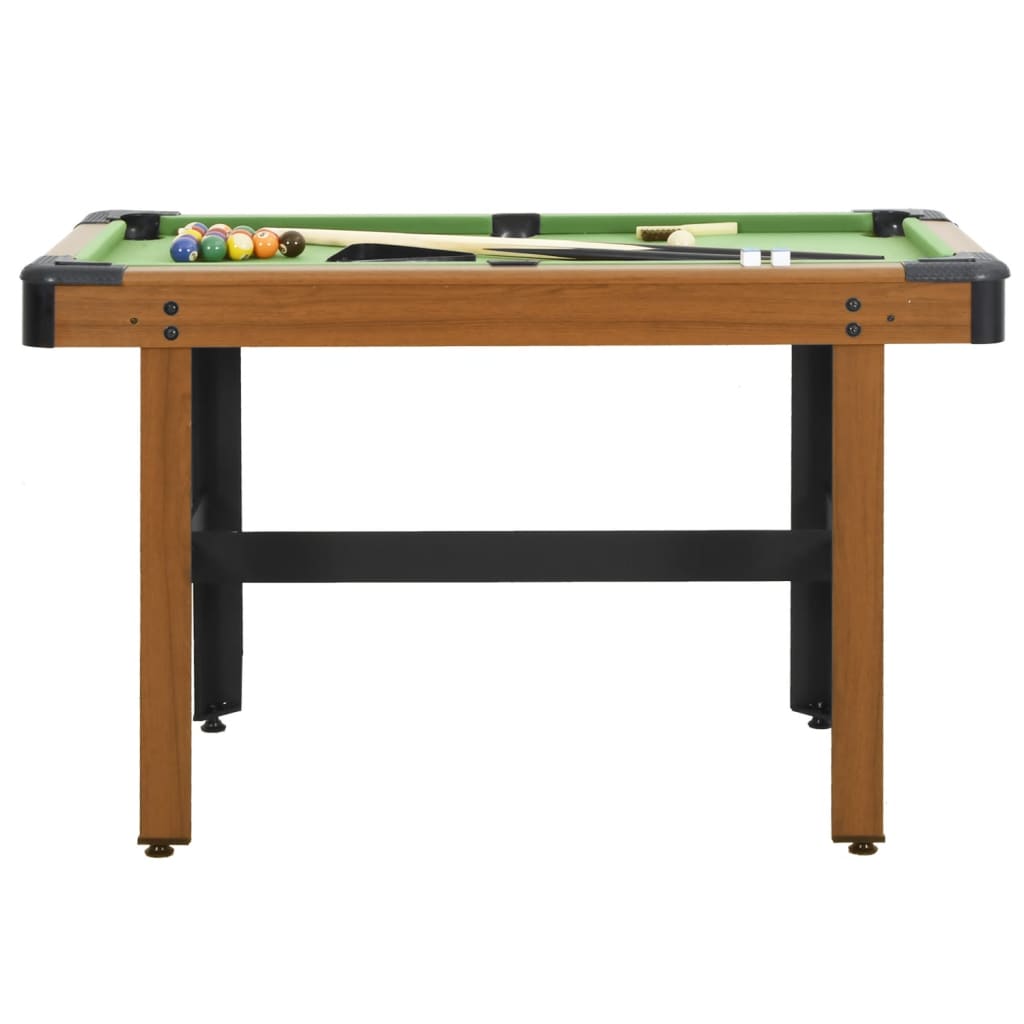 Berkfield 4 Feet Billiard Table 122x61x76 cm Brown