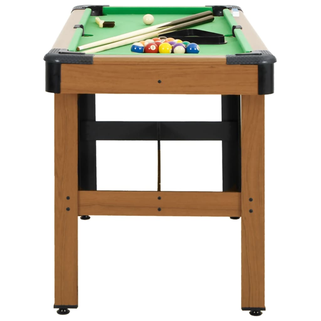 Berkfield 4 Feet Billiard Table 122x61x76 cm Brown