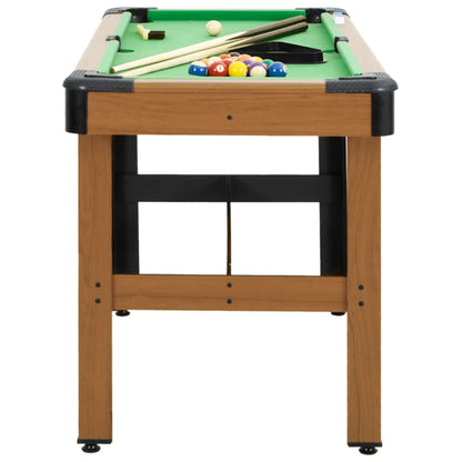 Berkfield 4 Feet Billiard Table 122x61x76 cm Brown