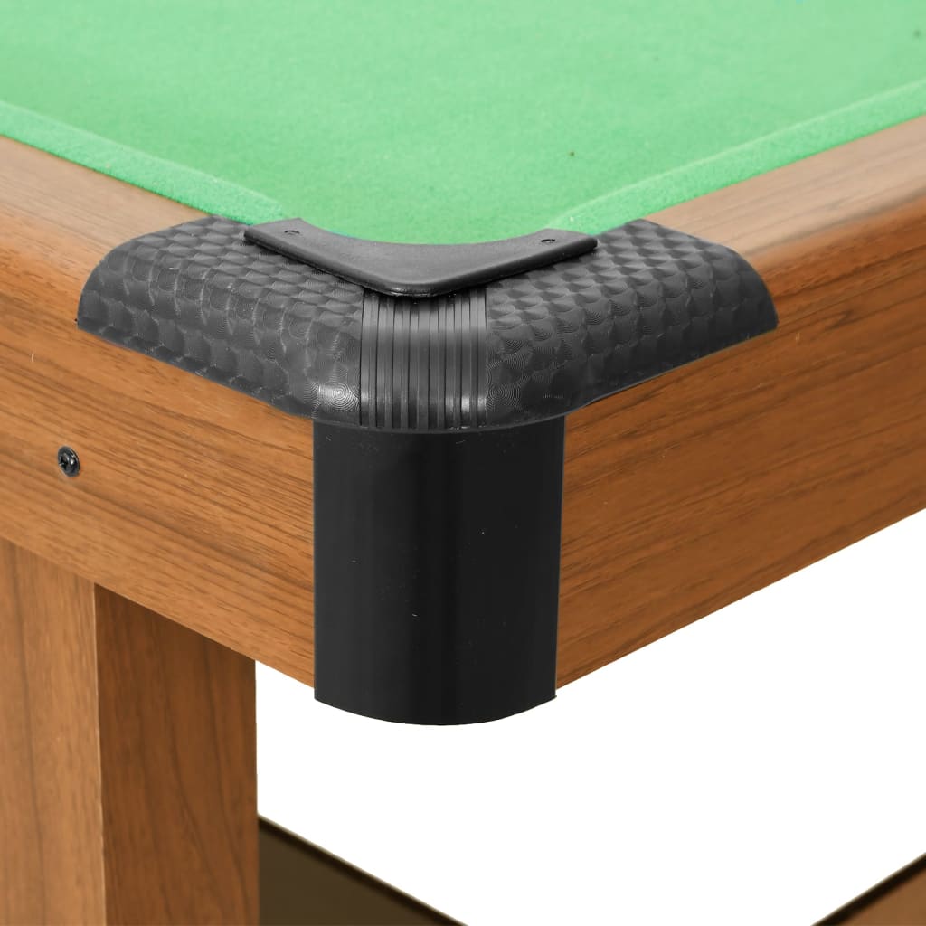 Berkfield 4 Feet Billiard Table 122x61x76 cm Brown