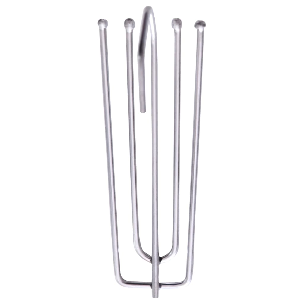 Berkfield Blackout Curtains with Hooks 2 pcs Black 140x175 cm