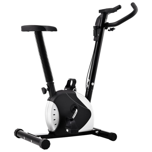 Berkfield Exercise Bike with Belt Resistance Black