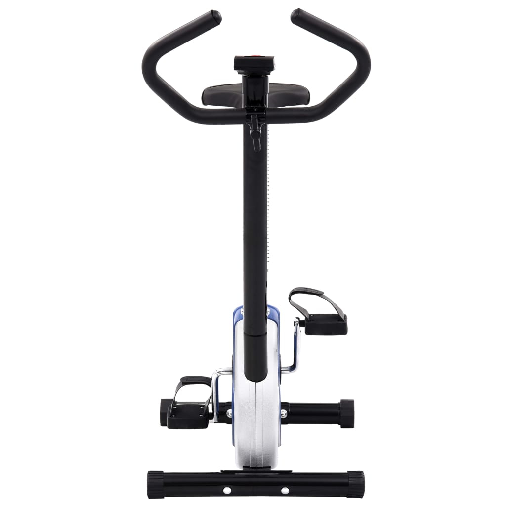 Berkfield Exercise Bike with Belt Resistance Blue