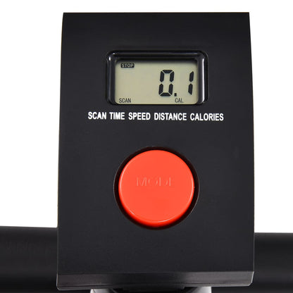 Berkfield Exercise Bike with Belt Resistance Blue