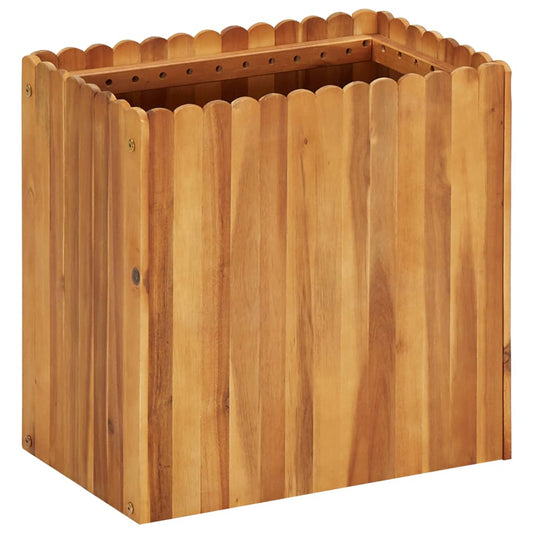 Berkfield Garden Raised Bed 50x30x50 cm Solid Acacia Wood