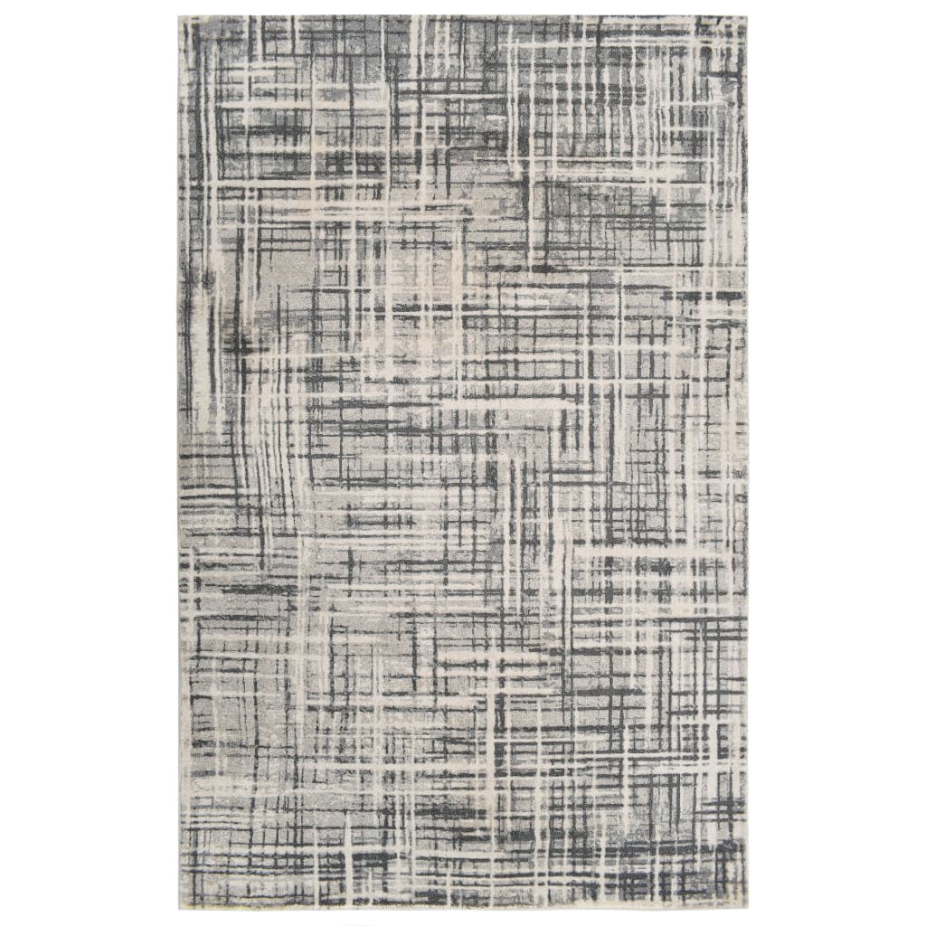 Berkfield Printed Rug Beige 80x150 cm Polyester
