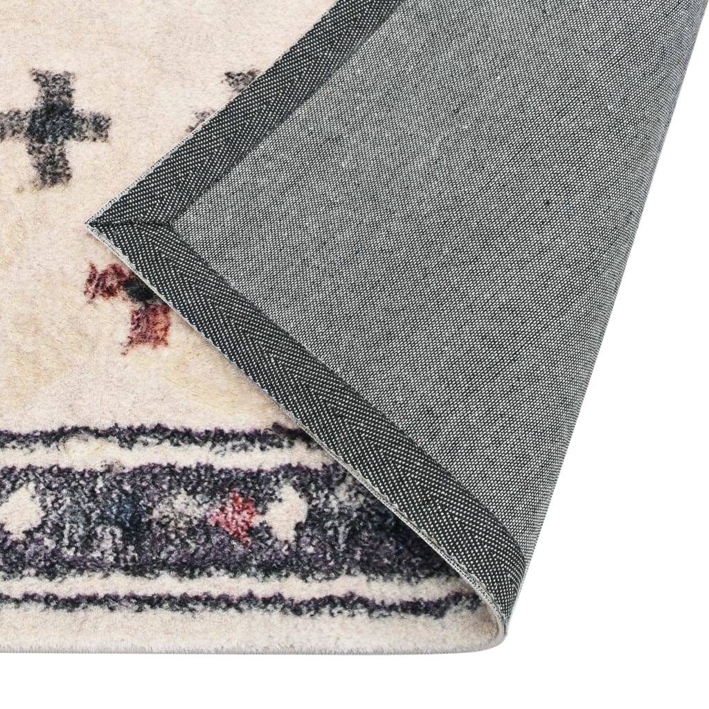 Berkfield Printed Rug Multicolour 80x150 cm Polyester