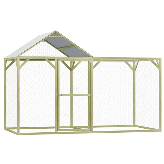 Berkfield Chicken Cage 3x1.5x2 m Impregnated Pinewood
