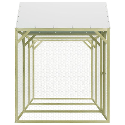 Berkfield Chicken Cage 4.5x1.5x2 m Impregnated Pinewood