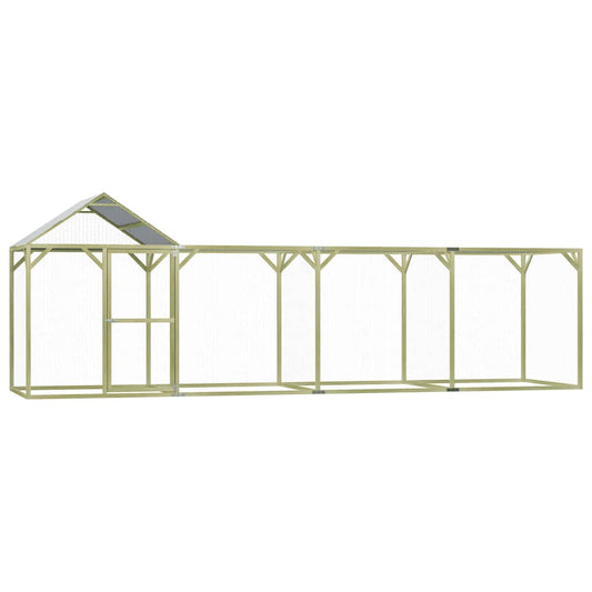 Berkfield Chicken Cage 6x1.5x2 m Impregnated Pinewood