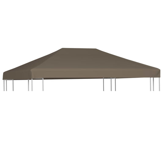 Berkfield Gazebo Top Cover 310 g/m�__ 3x3 m Taupe