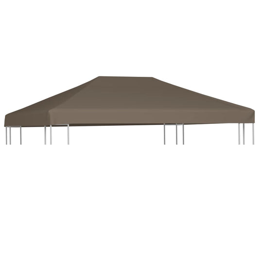 Berkfield Gazebo Top Cover 310 g/m�__ 3x4 m Taupe