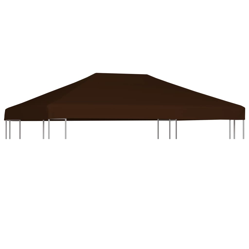Berkfield Gazebo Top Cover 310 g/m�__ 3x4 m Brown