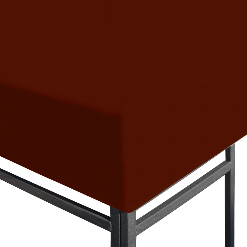 Berkfield Gazebo Top Cover 310 g/m�__ 3x4 m Terracota