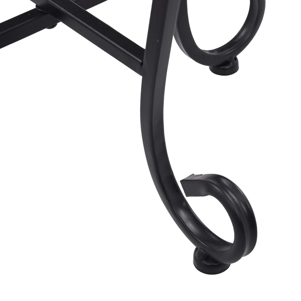 Berkfield Mosaic Tables 3 pcs Blue and White Ceramic