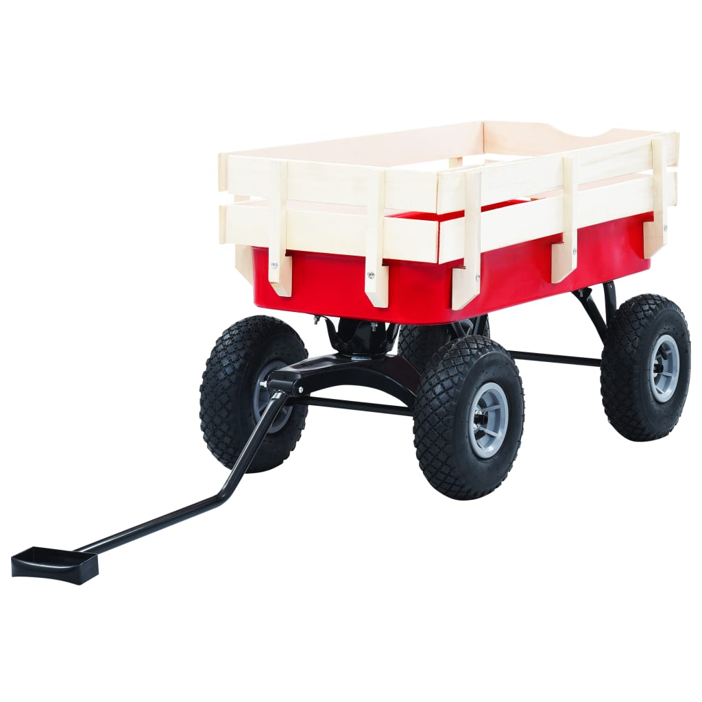 Berkfield Hand Trolley 150 kg Red