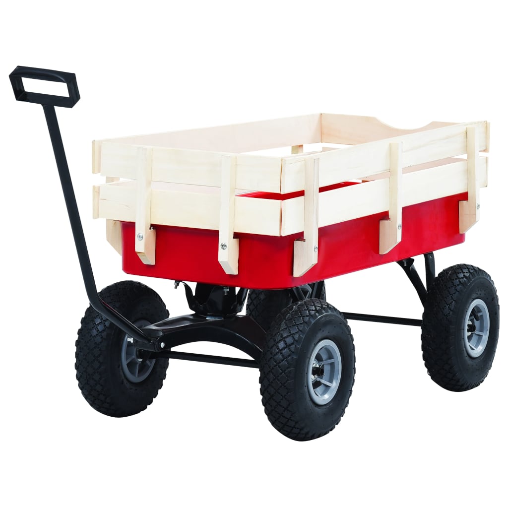 Berkfield Hand Trolley 150 kg Red