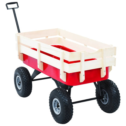 Berkfield Hand Trolley 150 kg Red