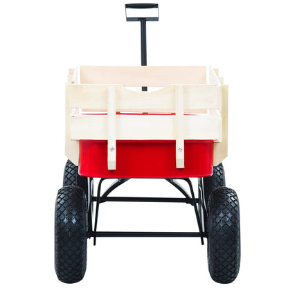 Berkfield Hand Trolley 150 kg Red