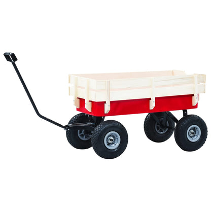 Berkfield Hand Trolley 150 kg Red