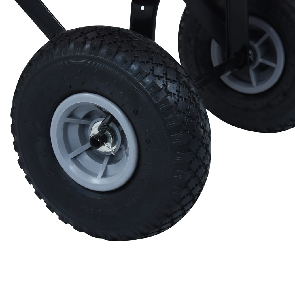 Berkfield Hand Trolley 150 kg Red