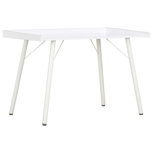 Berkfield Desk White 90x50x79 cm