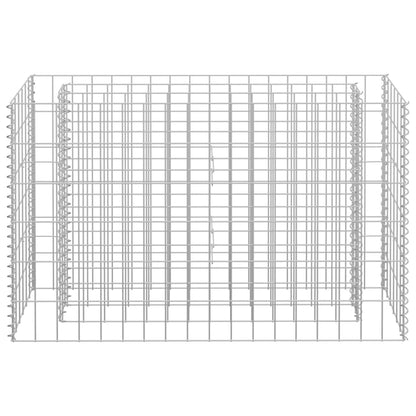 Berkfield Gabion Raised Bed Galvanised Steel 90x30x60 cm