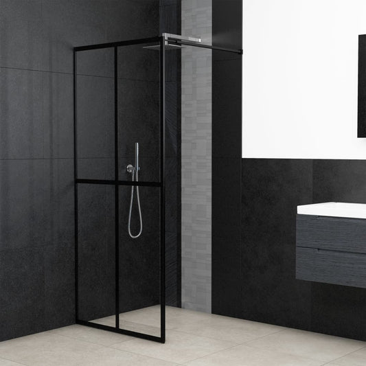 Berkfield Walk-in Shower Screen Clear Tempered Glass 118x190 cm
