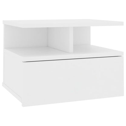 Berkfield Floating Nightstand White 40x31x27 cm Engineered Wood