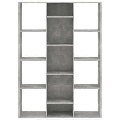 Berkfield Room Divider/Book Cabinet Concrete Grey 100x24x140 cm Engineered Wood