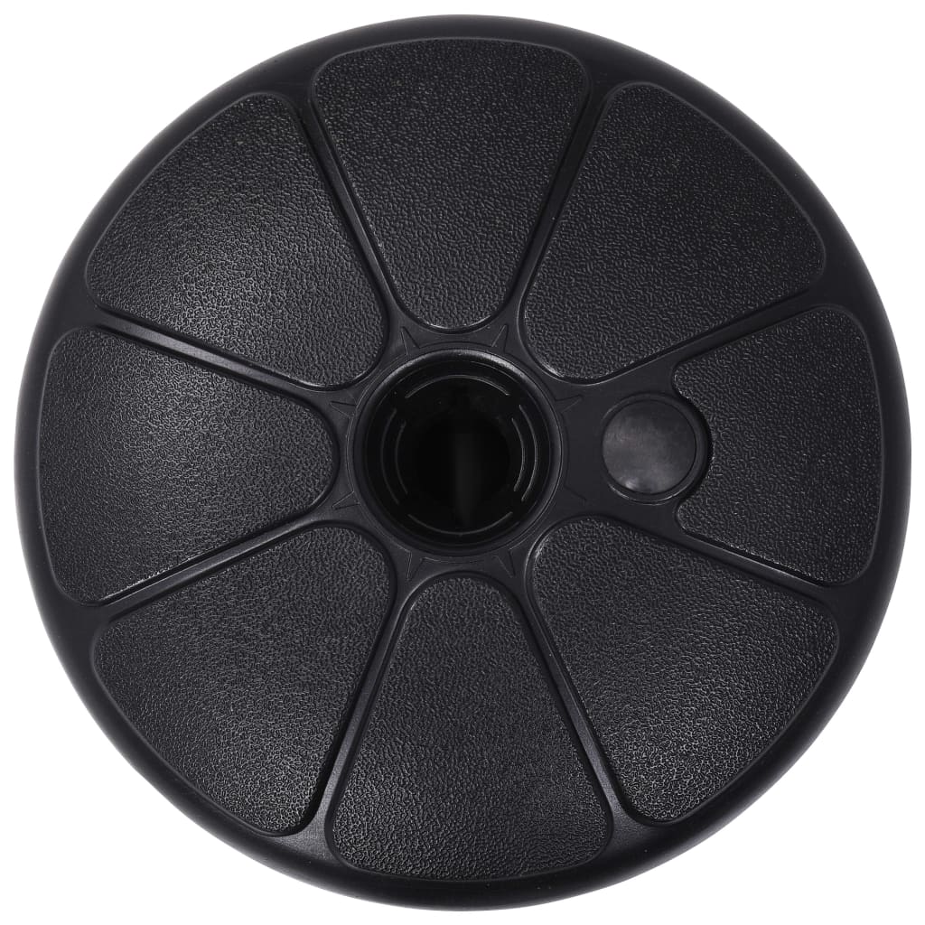 Berkfield Umbrella Base Sand/Water Filled 15 L Black