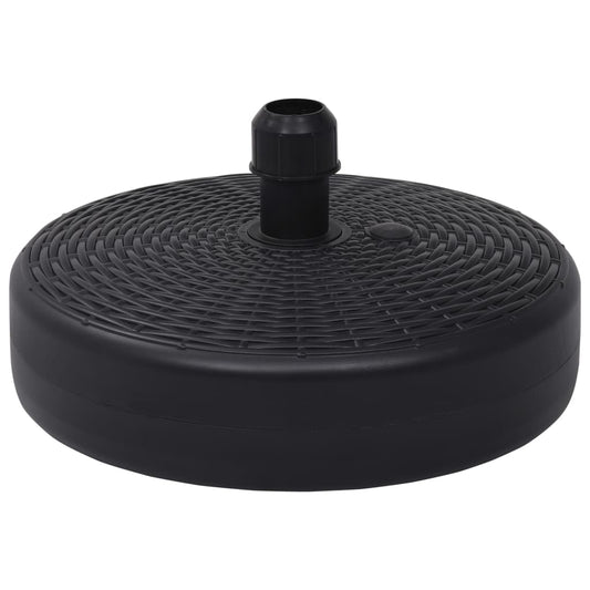 Berkfield Umbrella Base Sand/Water Filled 24 L Black