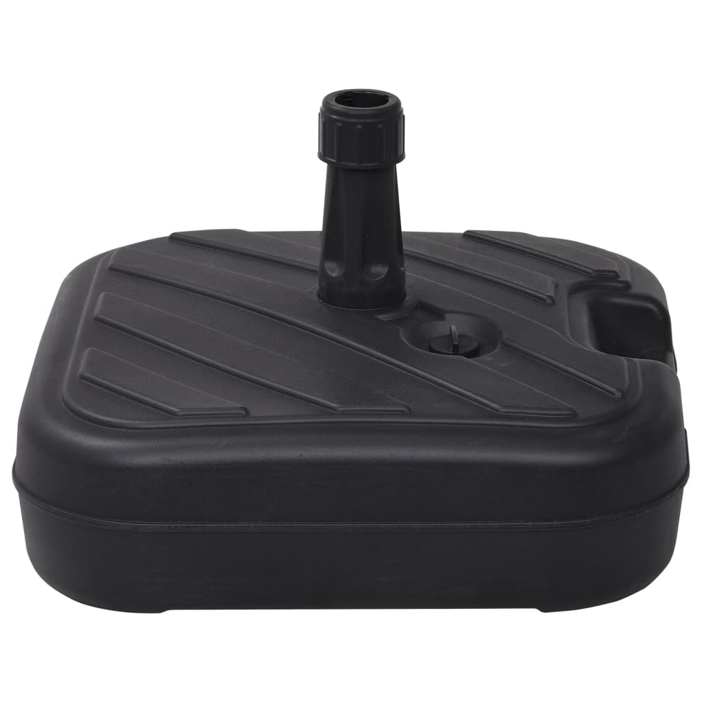 Berkfield Umbrella Base Sand/Water Filled 24 L Black