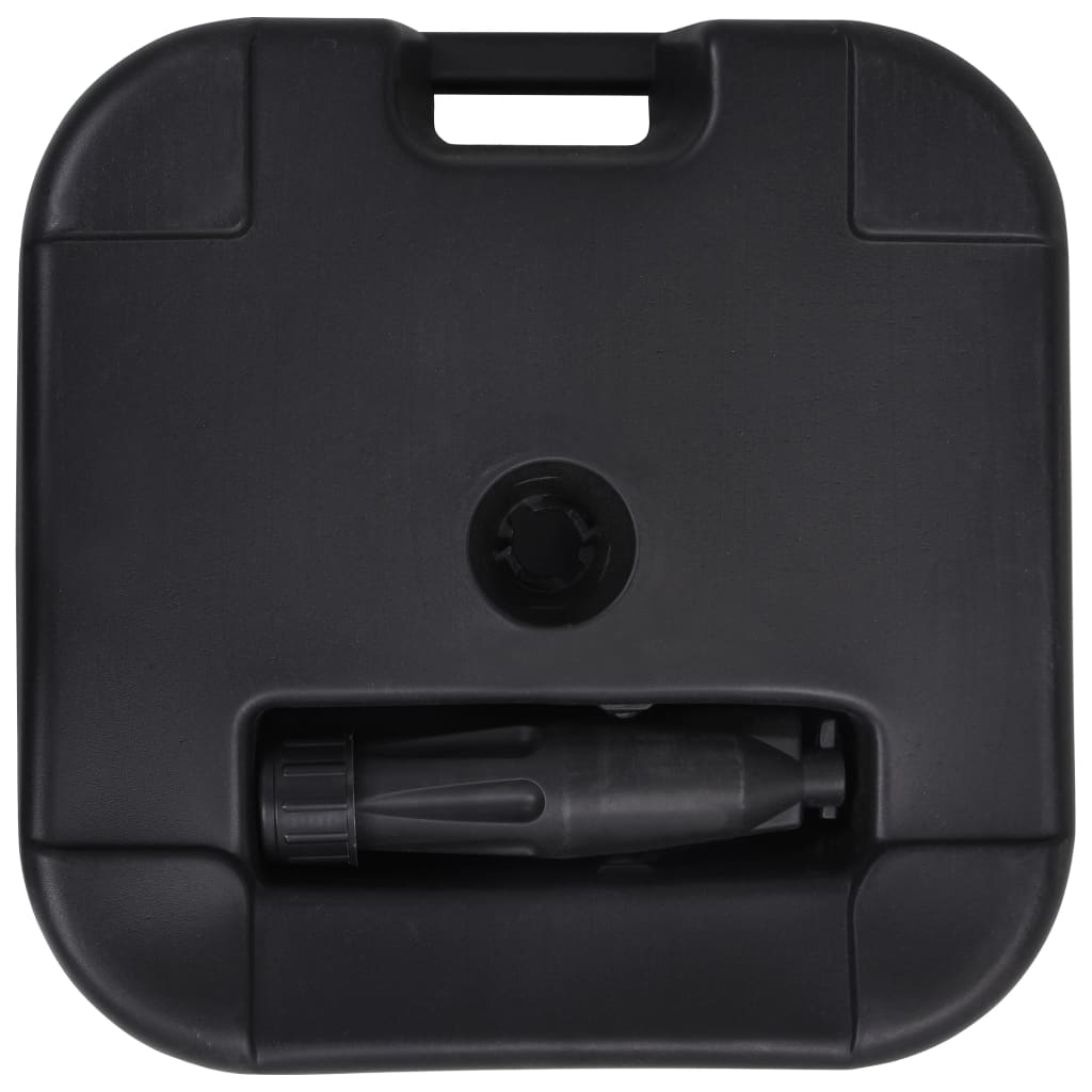 Berkfield Umbrella Base Sand/Water Filled 24 L Black