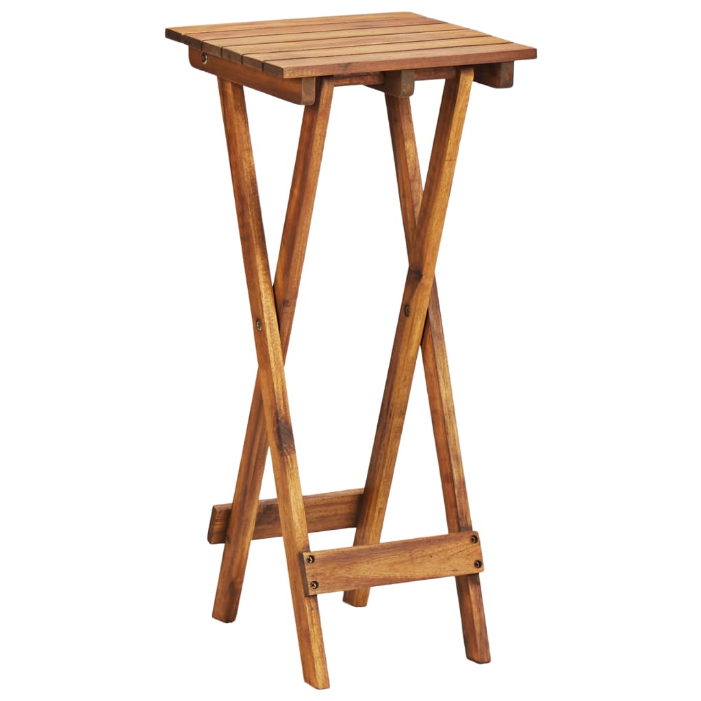 Berkfield Plant Stand 30x30x67 cm Solid Acacia Wood