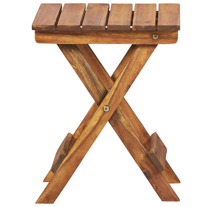 Berkfield Plant Stand 30x30x38 cm Solid Acacia Wood