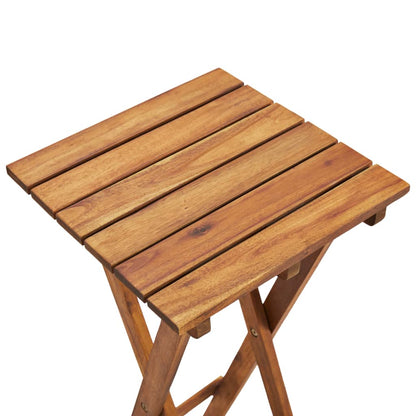 Berkfield Plant Stand 30x30x38 cm Solid Acacia Wood