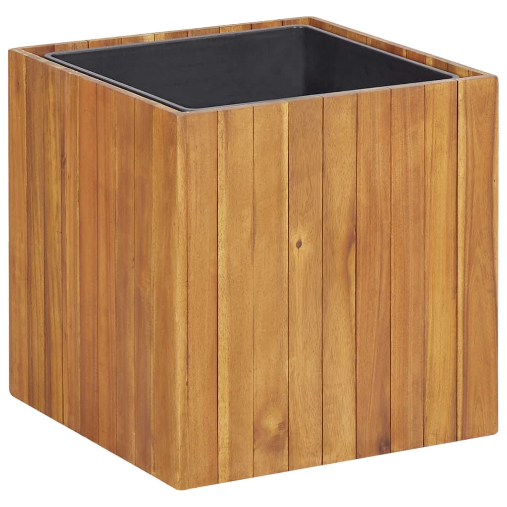 Berkfield Garden Raised Bed Pot 43.5x43.5x44 cm Solid Acacia Wood