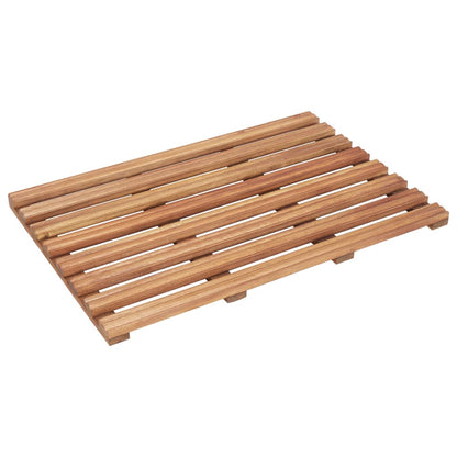 Berkfield Bath Mats 2 pcs Solid Acacia Wood 56x37 cm