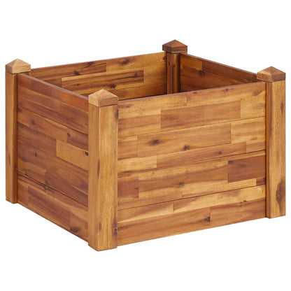 Berkfield Garden Raised Bed 60x60x44 cm Solid Acacia Wood