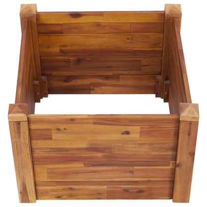 Berkfield Garden Raised Bed 60x60x44 cm Solid Acacia Wood