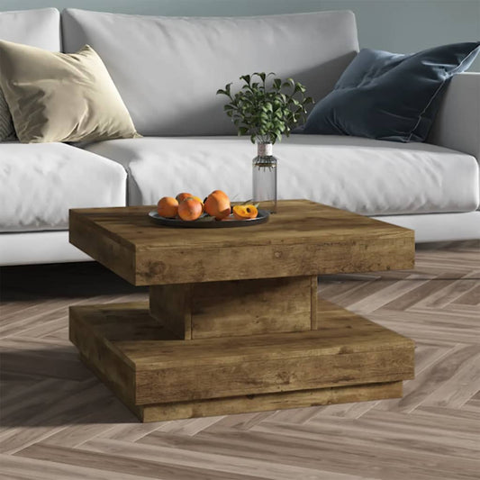 Berkfield Coffee Table Dark Brown 60x60x35 cm MDF
