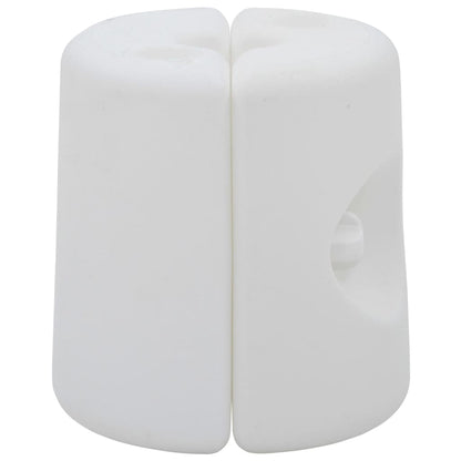 Berkfield Gazebo Weights 4 pcs PE White