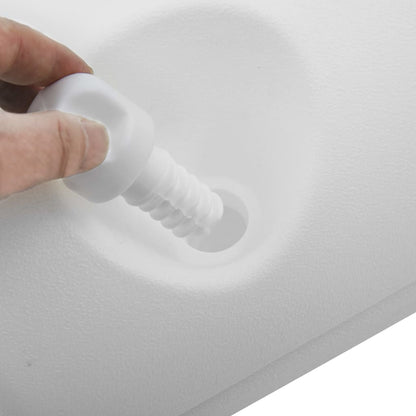 Berkfield Gazebo Weights 4 pcs PE White