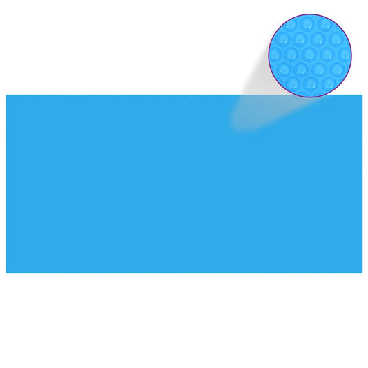 Berkfield Pool Cover Blue 975x488 cm PE