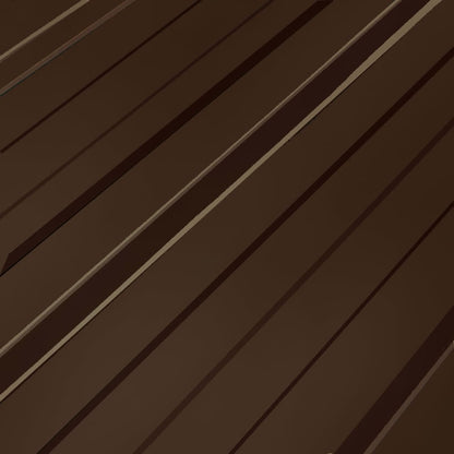 Berkfield Roof Panels 12 pcs Galvanised Steel Brown